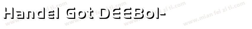 Handel Got DEEBol字体转换